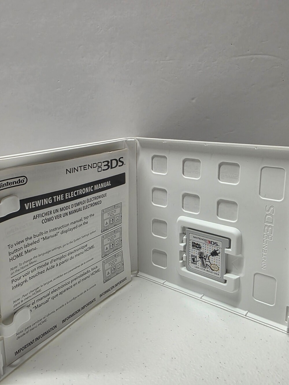 Chibi-Robo! Zip Lash Nintendo 3DS Tested - Picture 3 of 3